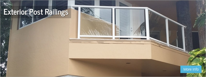 Exterior Post Railings